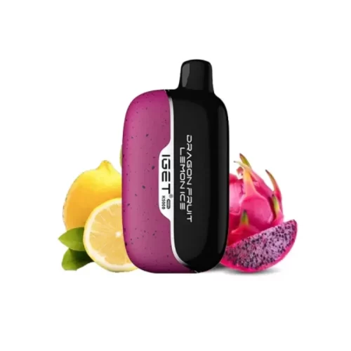 Dragon Fruit Lemon Ice – IGET Moon K5000 Puffs