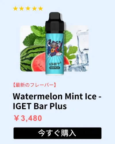 IGET Bar Plus Watermelon Mint Ice Best Flavour