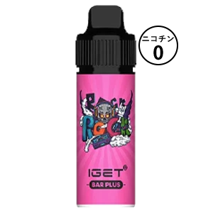 IGET Bar Plus Kit ニコチン0 電子タバコ