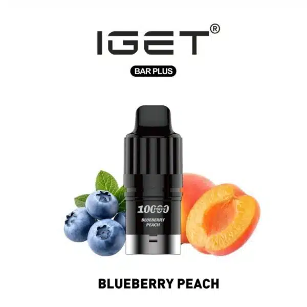 IGET Bar Plus Pod 3.0 - ブルーベリーピーチ（Blueberry Peach）