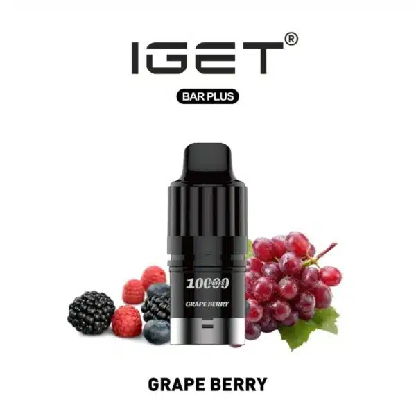 IGET Bar Plus Pod 3.0 - グレープベリー（Grape Berry）