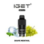 IGET Bar Plus Pod 3.0 - グレープメンソール（Grape Menthol）