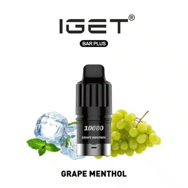 IGET Bar Plus Pod 3.0 - グレープメンソール（Grape Menthol）
