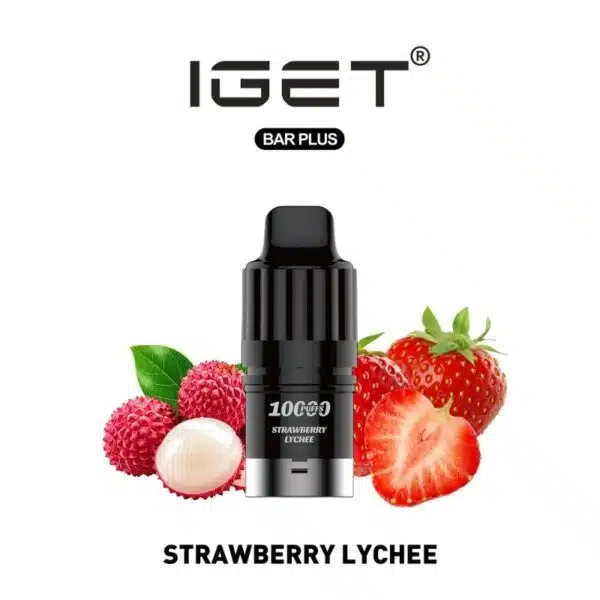 IGET Bar Plus Pod 3.0 - ストロベリーライチ（Strawberry Lychee）