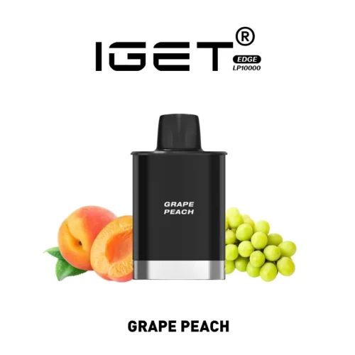 IGET EDGE LP10000 POD - グレープ ピーチ（Grape Peach）