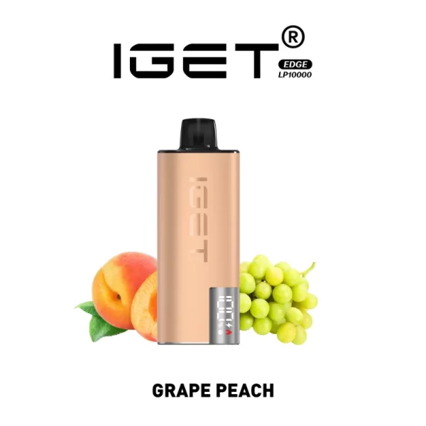 IGET EDGE LP10000 KIT - グレープ ピーチ（Grape Peach）