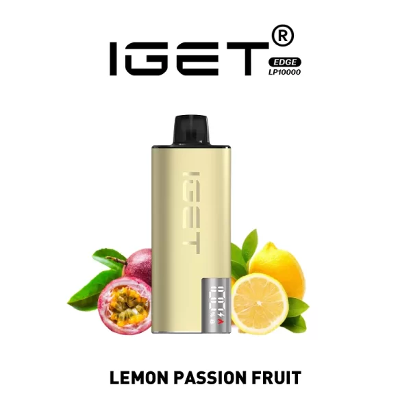 IGET EDGE LP10000 KIT - レモン パッションフルーツ（Lemon Passionfruit）