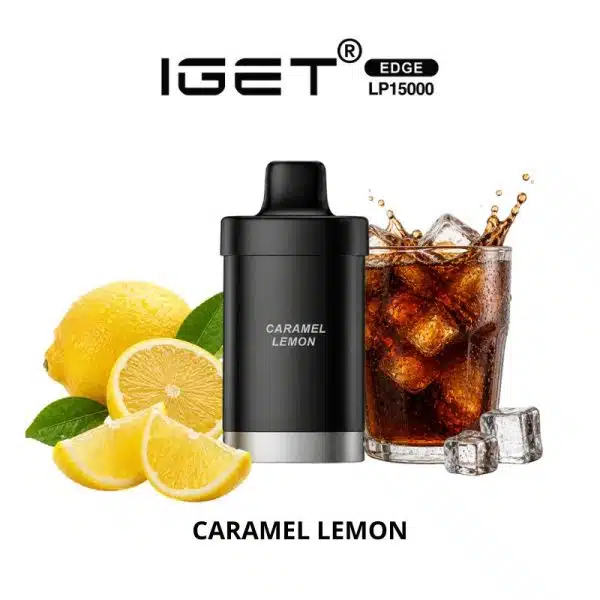 IGET EDGE LP15000 POD – キャラメルレモン（Caramel Lemon）