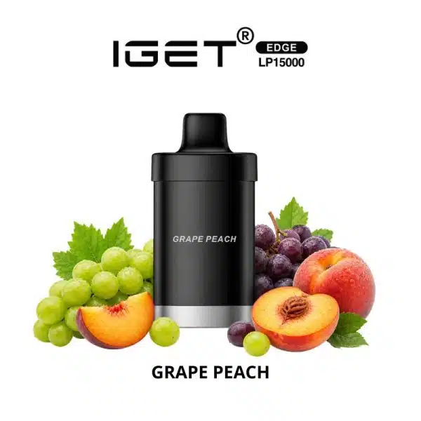 IGET EDGE LP15000 POD – グレープピーチ（Grape Peach）