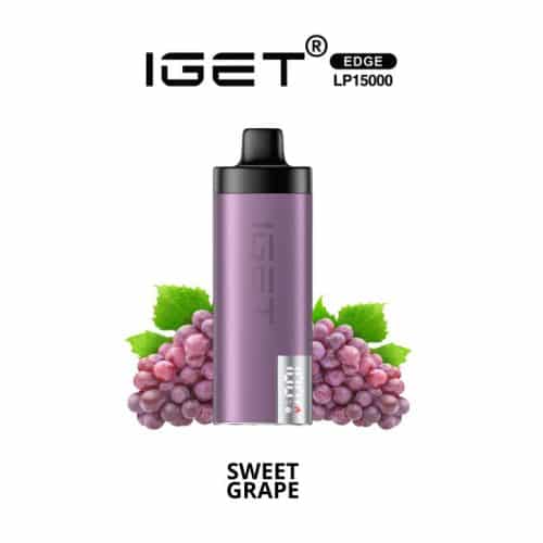 IGET EDGE LP15000 KIT - Sweet Grape（甘いぶどう）