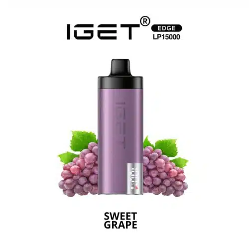 IGET EDGE LP15000 KIT - Sweet Grape（甘いぶどう）
