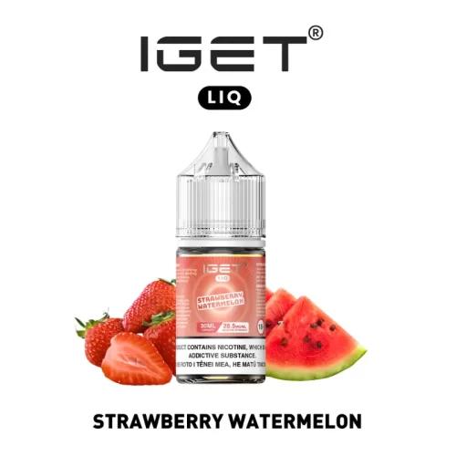 IGET LIQ - ストロベリー＆スイカ (STRAWBERRY WATERMELON) Refill E-Liquid 30ml