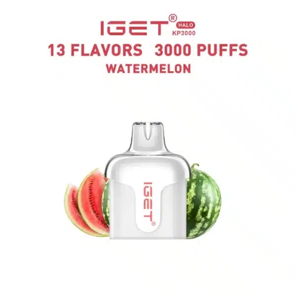 スイカ (Watermelon) – IGET Halo Pod 3000 Puffs