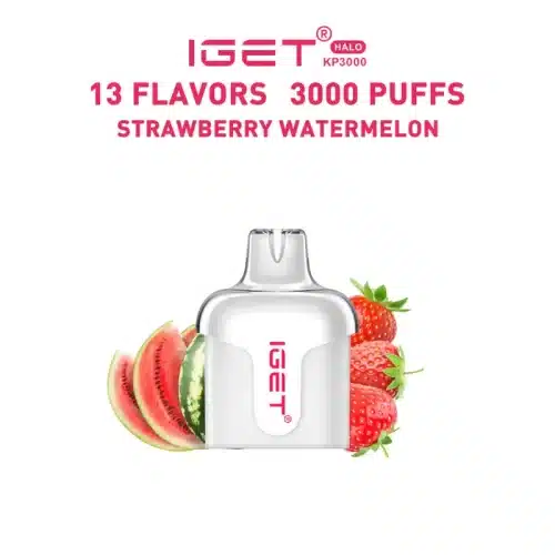 ストロベリースイカ (Strawberry Watermelon) – IGET Halo Pod 3000 Puffs